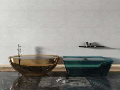 亚克力浴缸3D模型下载